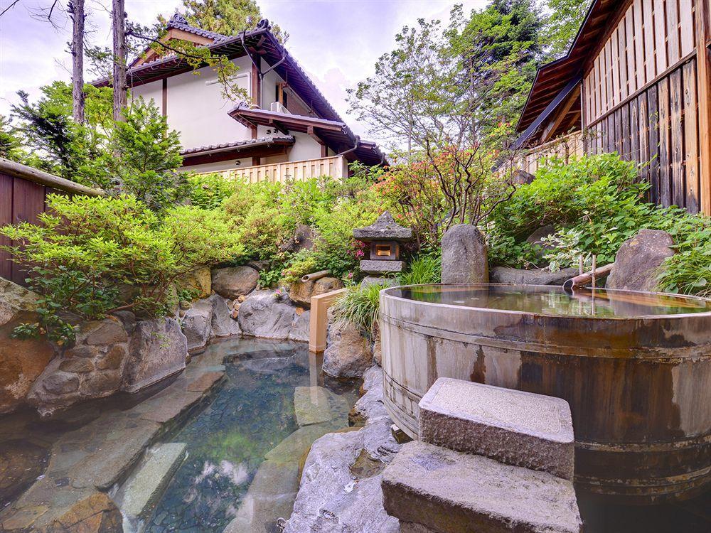 Jinpyokaku Hotel Jamanoucsi Kültér fotó